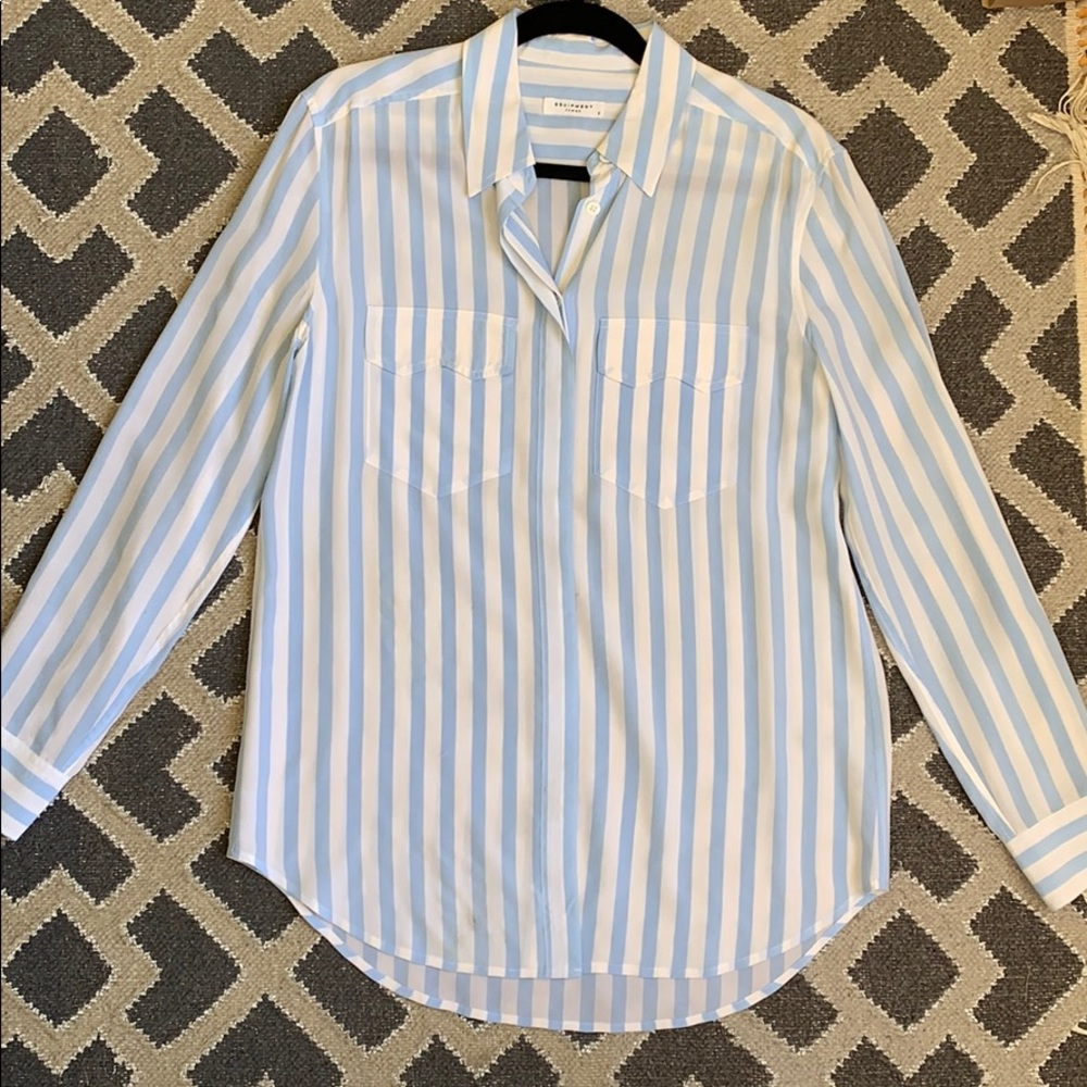 ✨Equipment boyfriend blouse✨